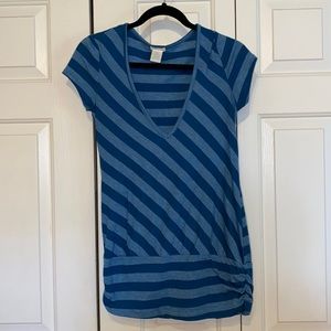 Maurices Blue a striped Shirt
